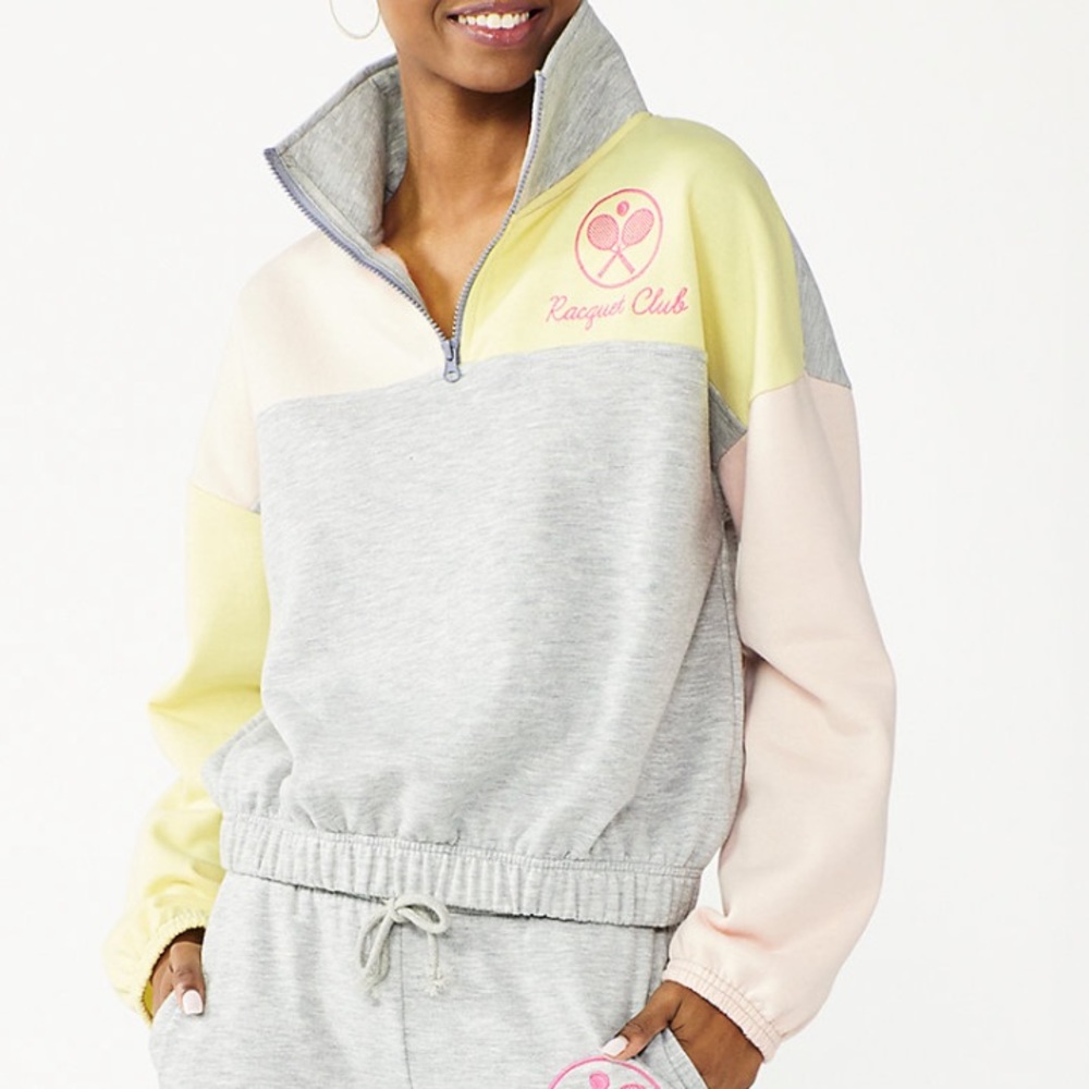 New Juniors' Public Library Racquet Club
Quarter-Zio Fleece Pullover